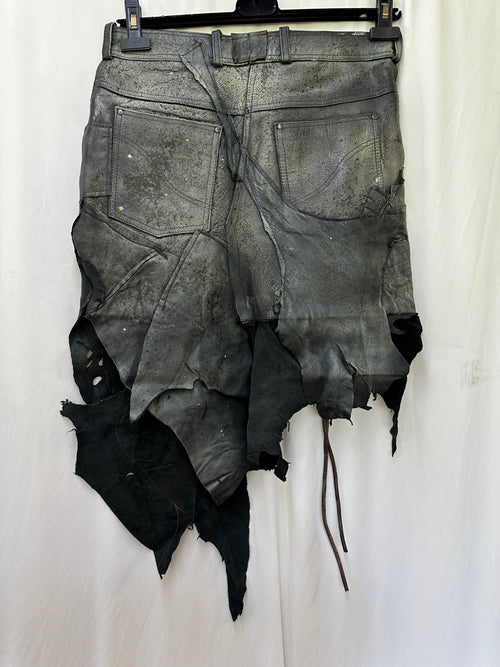 Leather skirt