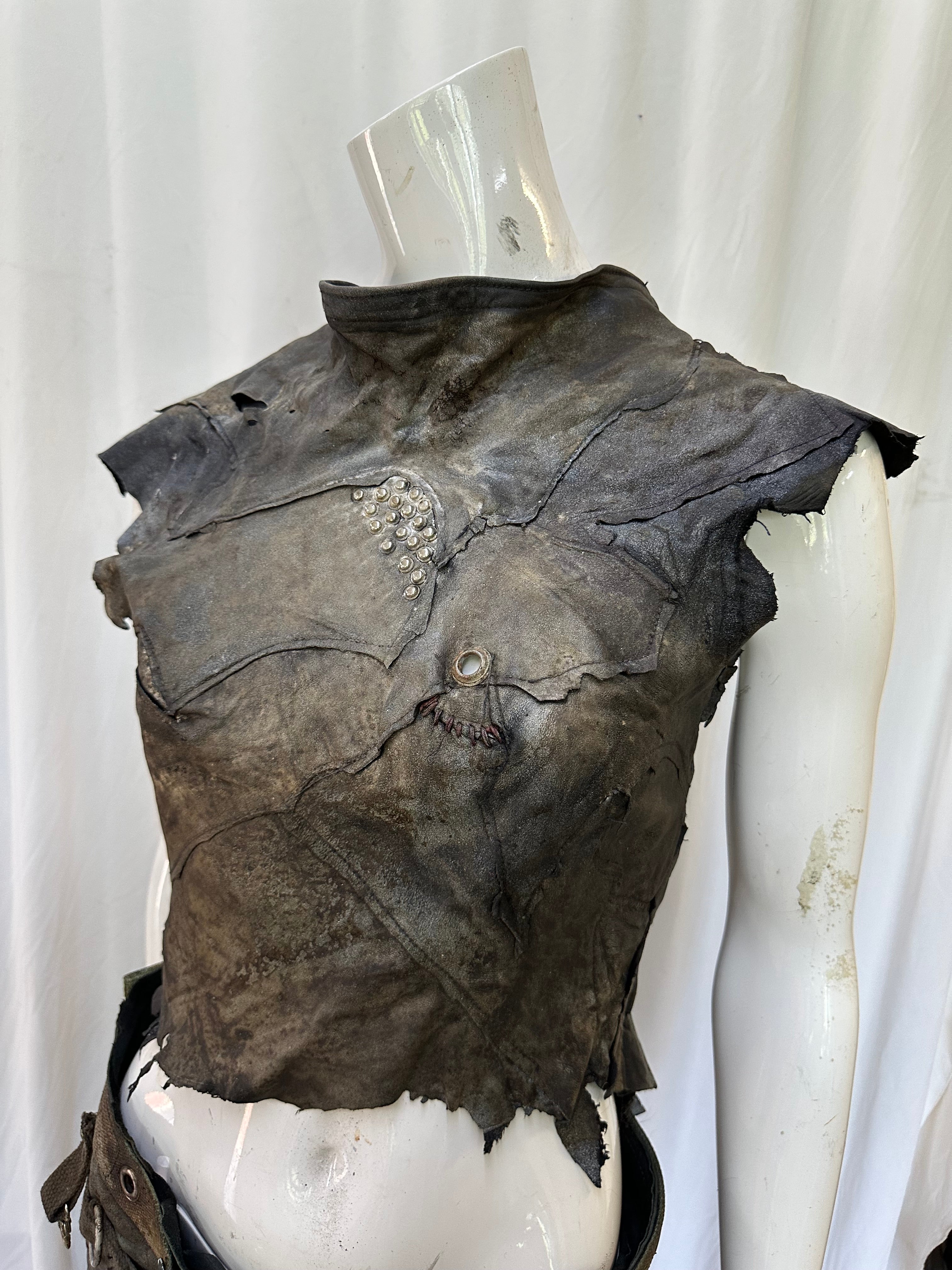 Leather top
