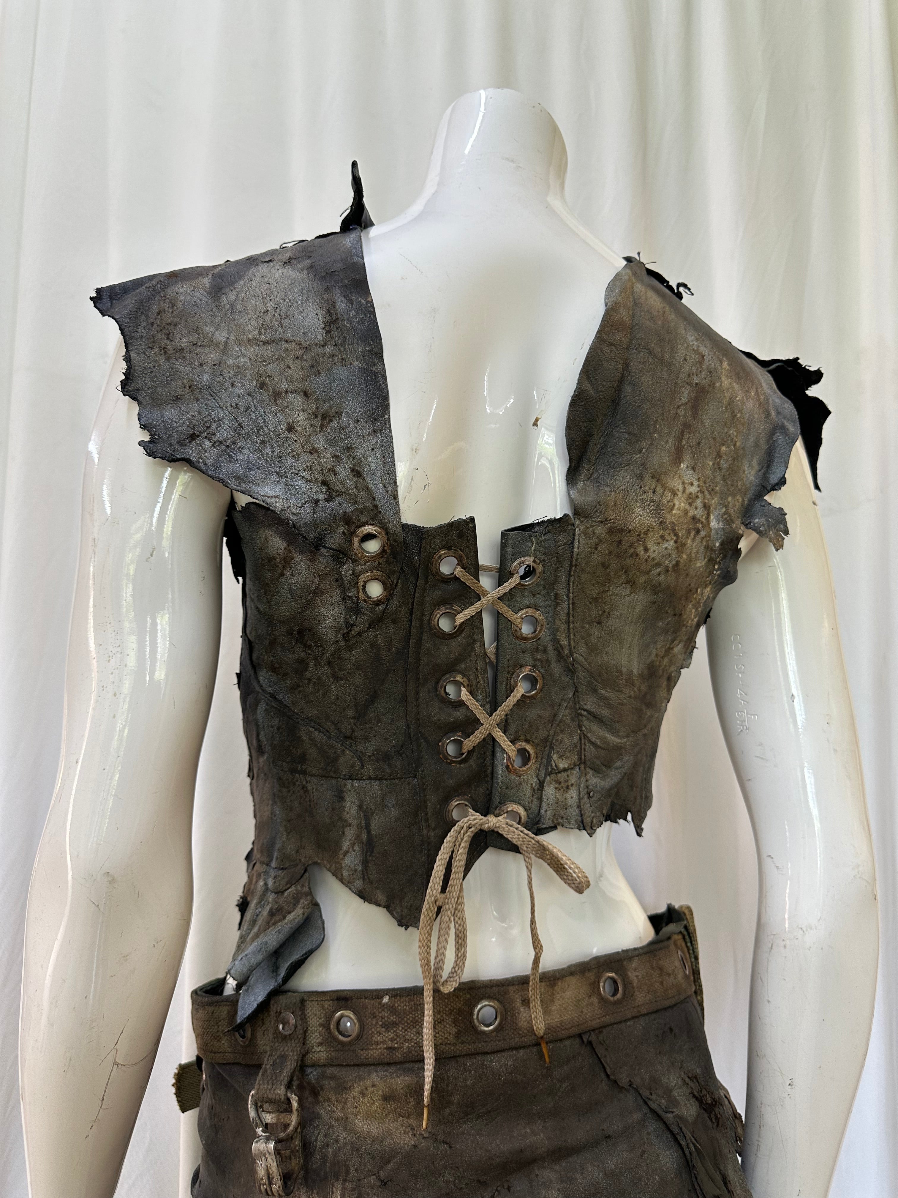 Leather top