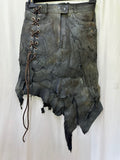 Leather skirt