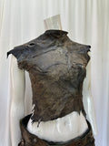 Leather top