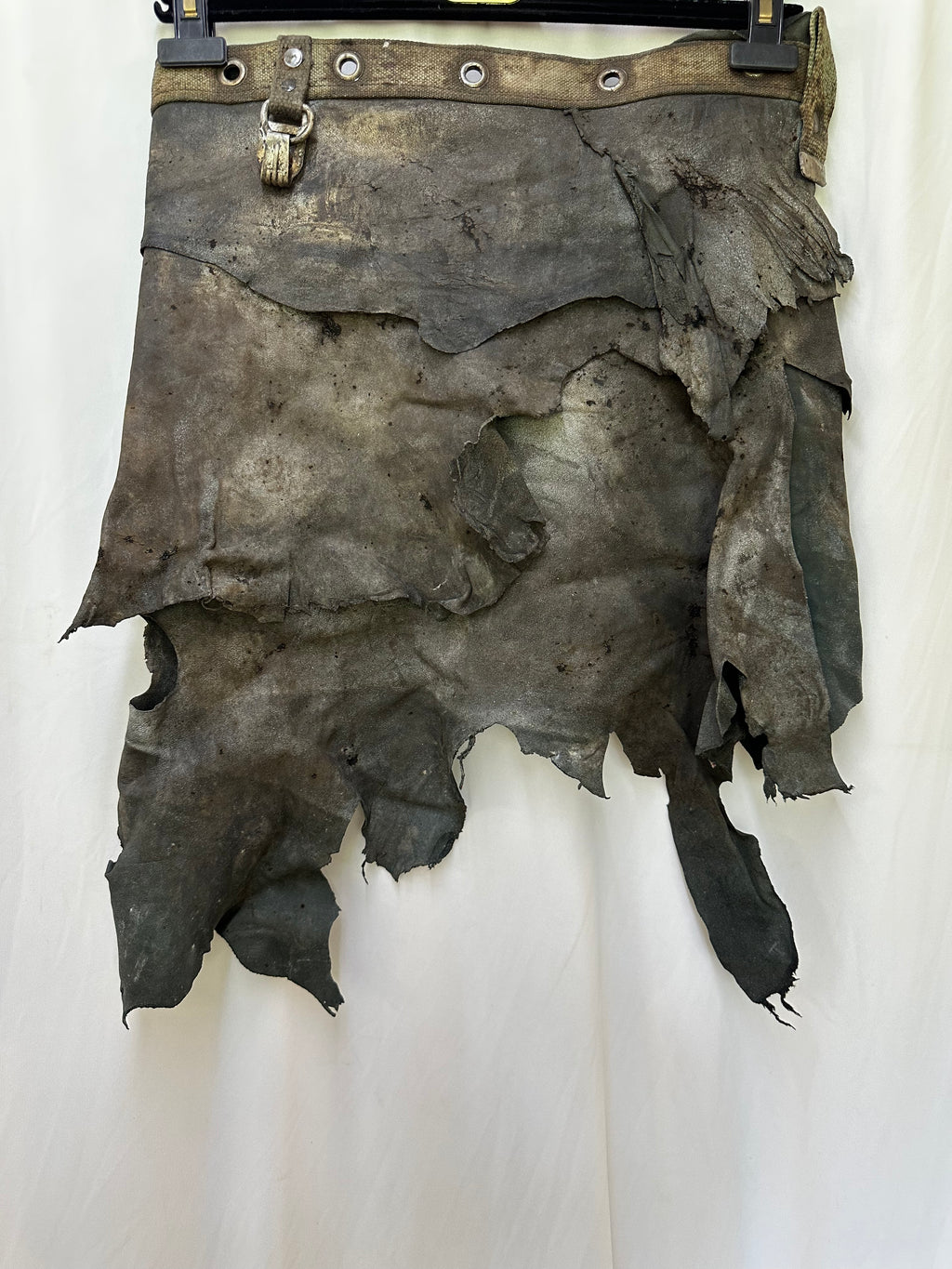 Leather post apocaliptic skirt
