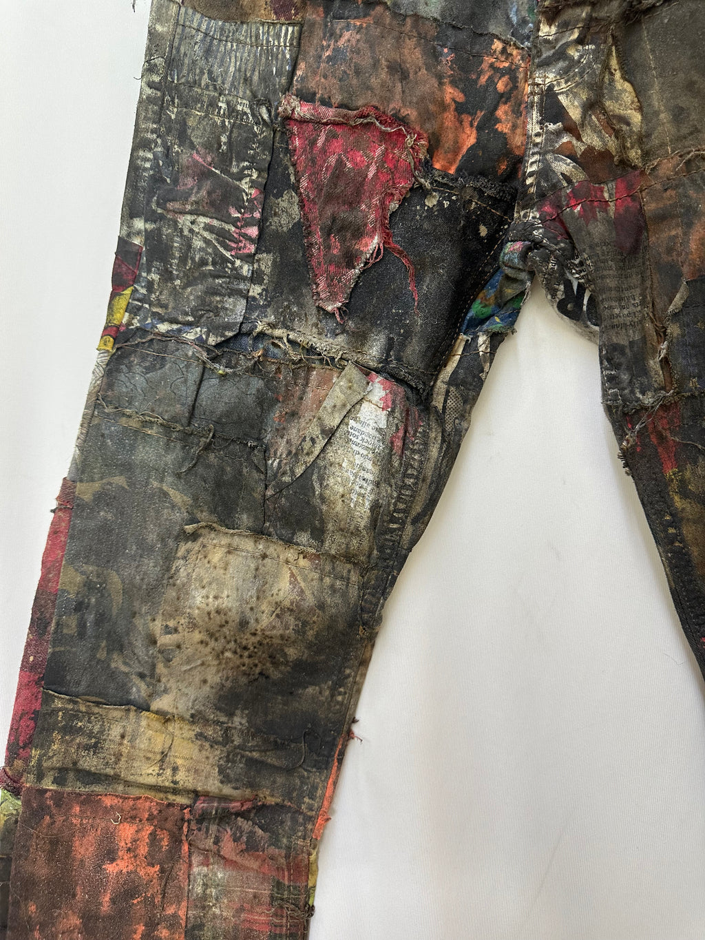Patchwork pants