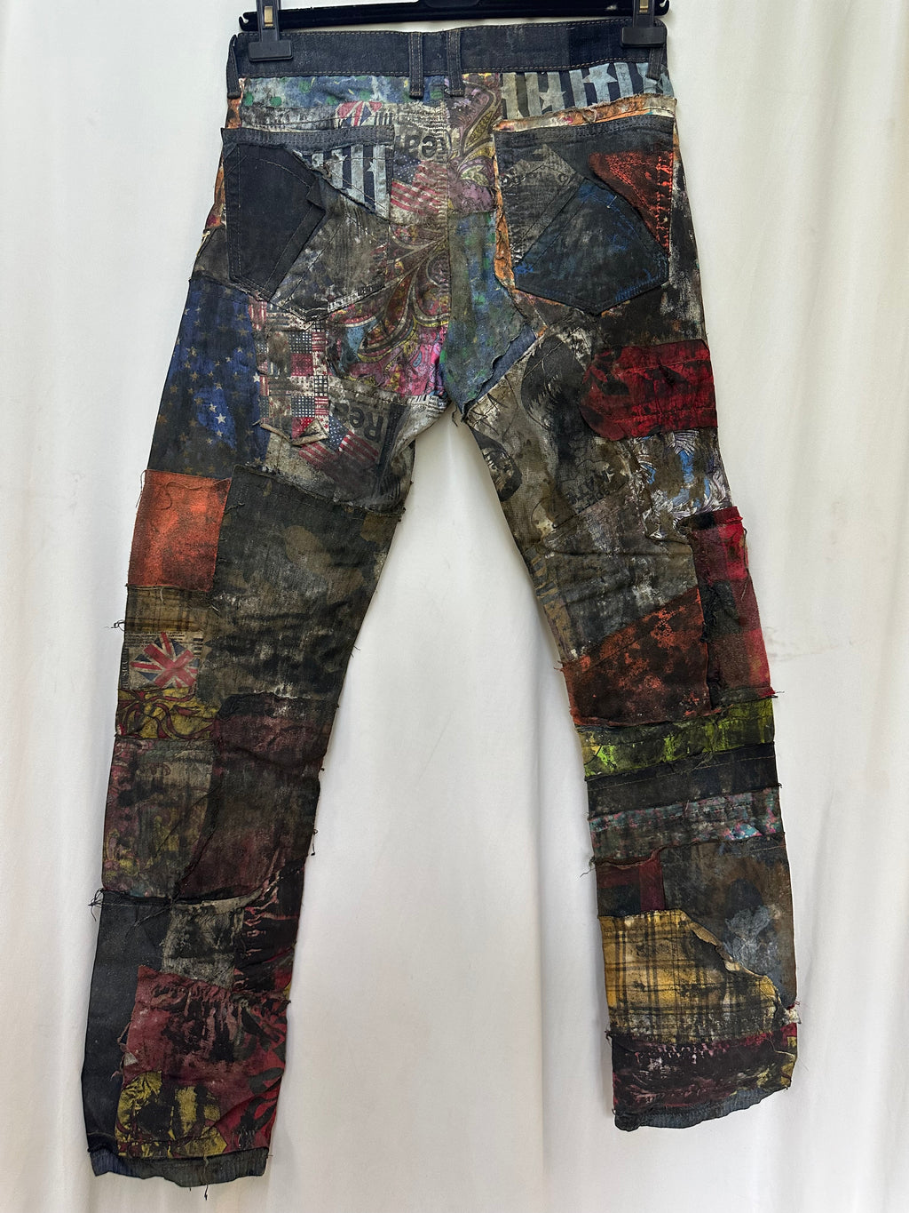 Patchwork pants