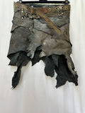 Leather post apocaliptic skirt