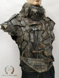 Leather Jacket with metal elements